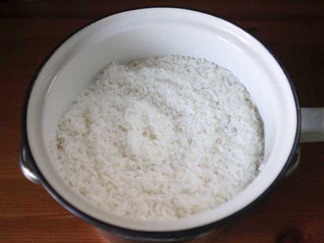 Підварений рис.