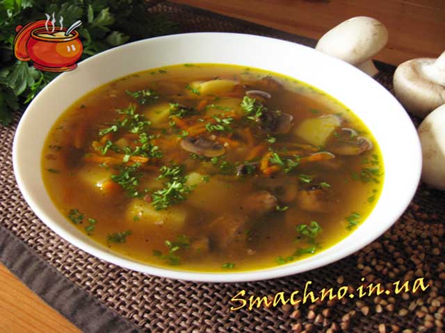 Гречневый суп рецепт с фото