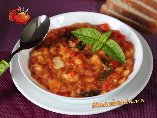 Хлібний суп з помідорами (Pappa al pomodoro).
